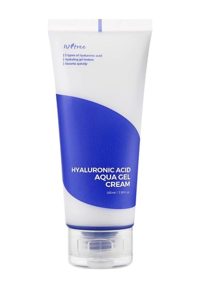 Hyaluronic Acid Aqua Gel Cream 2.71 fl.oz. 80ml Night Cream Day Cream Deep Moisturizing Skin Protection Sebum Control Smoothing