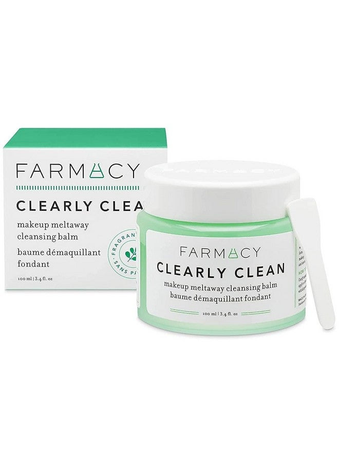 Armacy Makeup Remover Cleansing Balm Clearly Clean Fragrancefree Makeup Melting Balm Great Balm Cleanser For Sensitive Skin (3.4 Fl Oz)