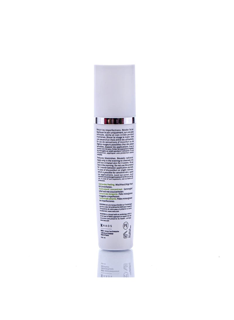 Sebium Night Peel Smoothing Concentrate Gel For Combination To Oily Skin 40ml