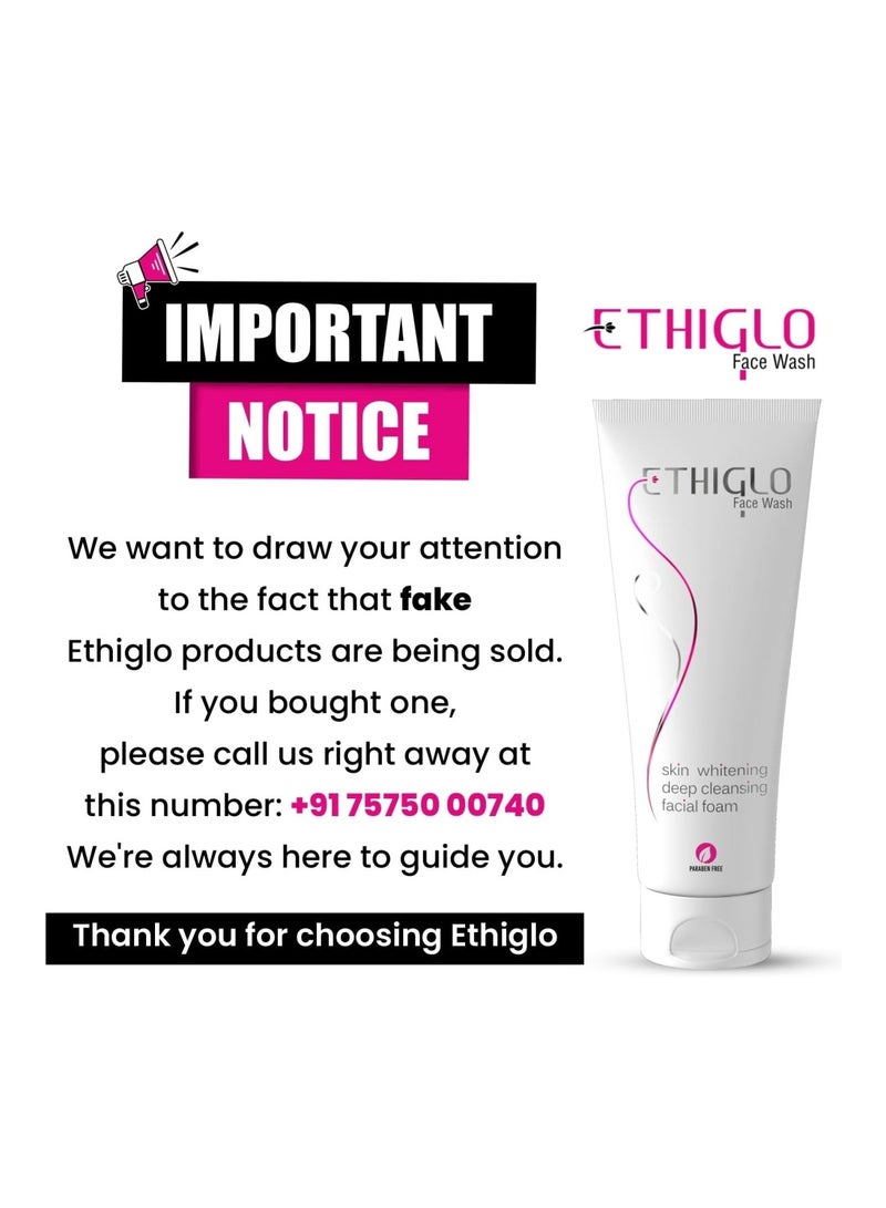 ETHIGLO Skin Whitening Face Wash