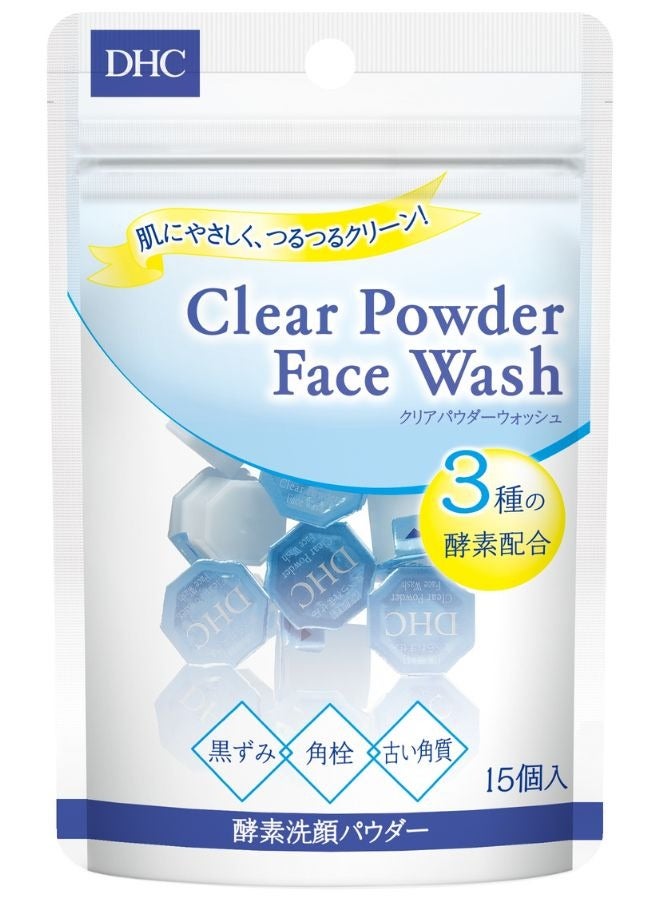 Clear Powder Face Wash 15 pcs