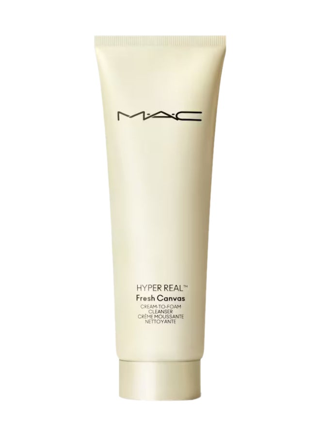 Hyper Real Fresh Canvas Cream to Foam Cleanser 125 ml