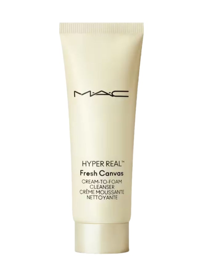 Hyper Real Fresh Canvas Cream to Foam Cleanser 30 ml
