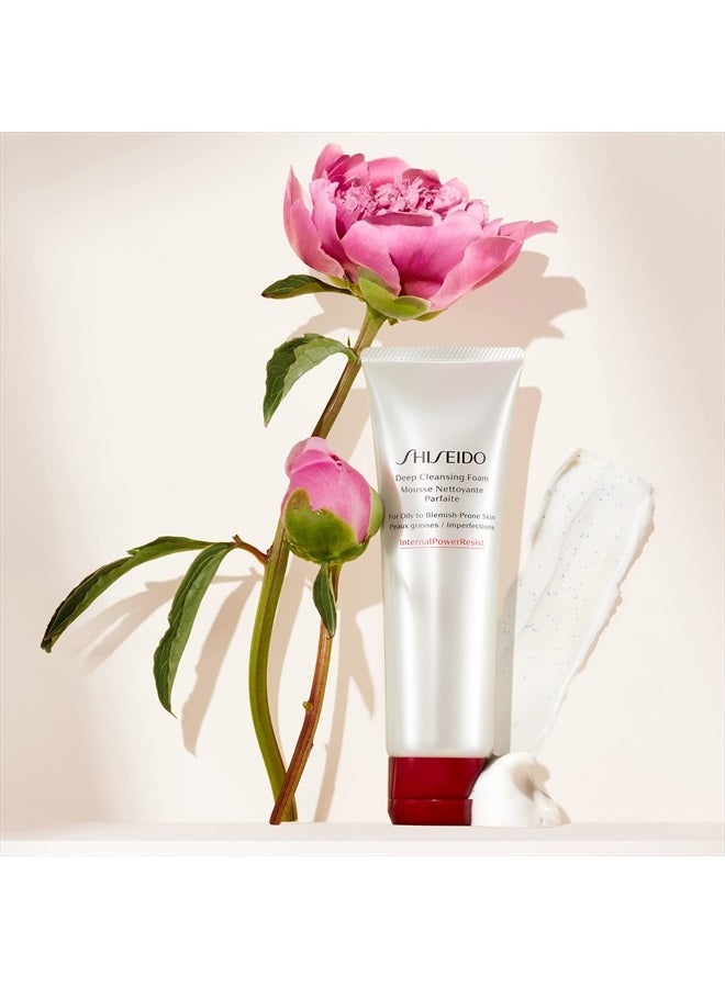 Deep Cleansing Foam - 125 mL - Deeply Cleanses & Removes Impurities for a Fresh, Smooth Finish - For Oily to Blemish-Prone Skin
