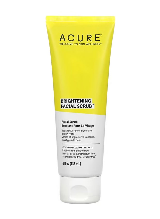 Skin Brightening Facial Scrub 118ml