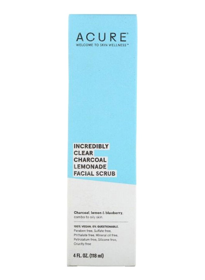 Incredibly Clear Charcoal Lemonade Facial Scrub