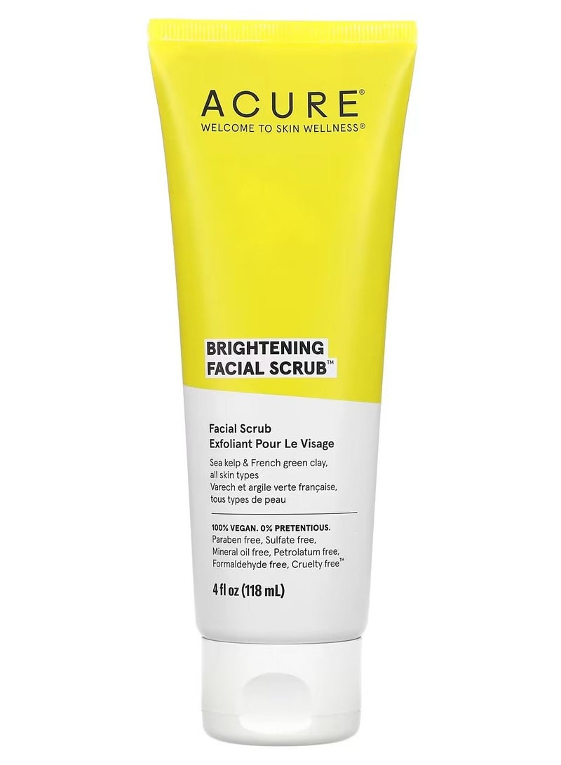 Brightening Facial Scrub 4 fl oz 118 ml