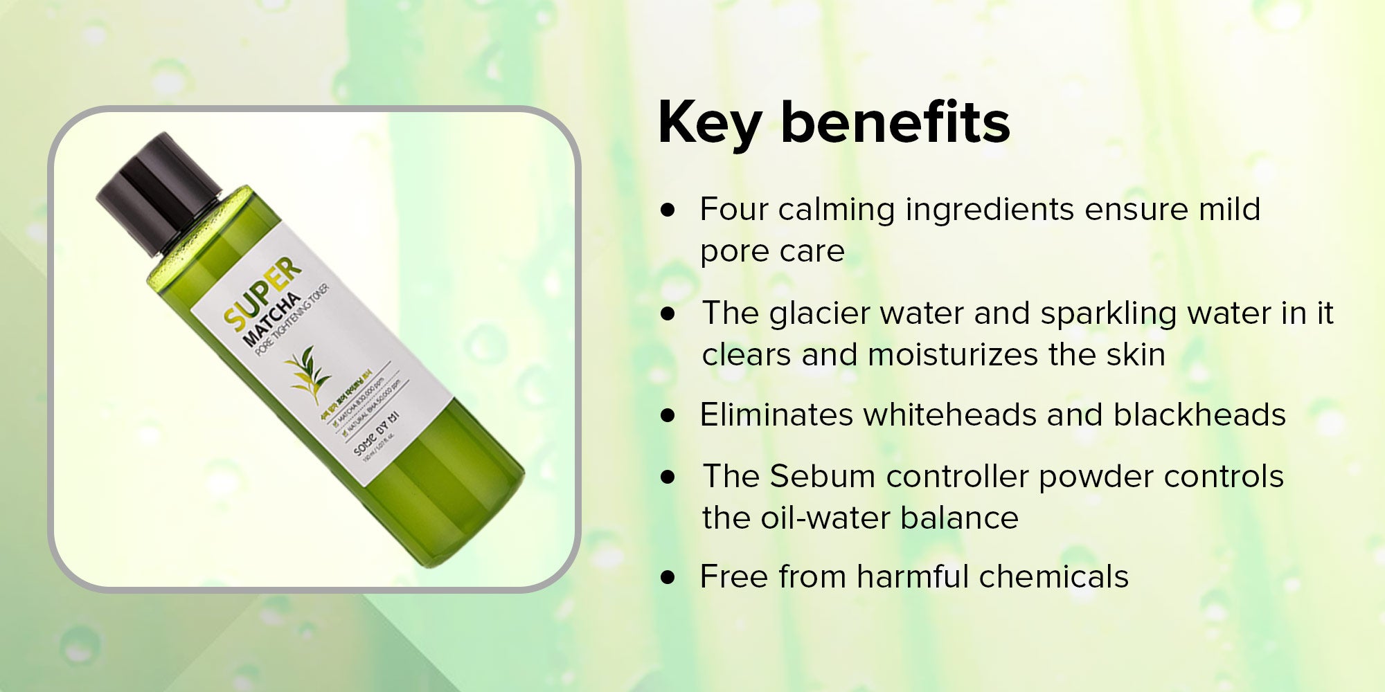 Super Matcha Pore Tightening Toner Green 150ml