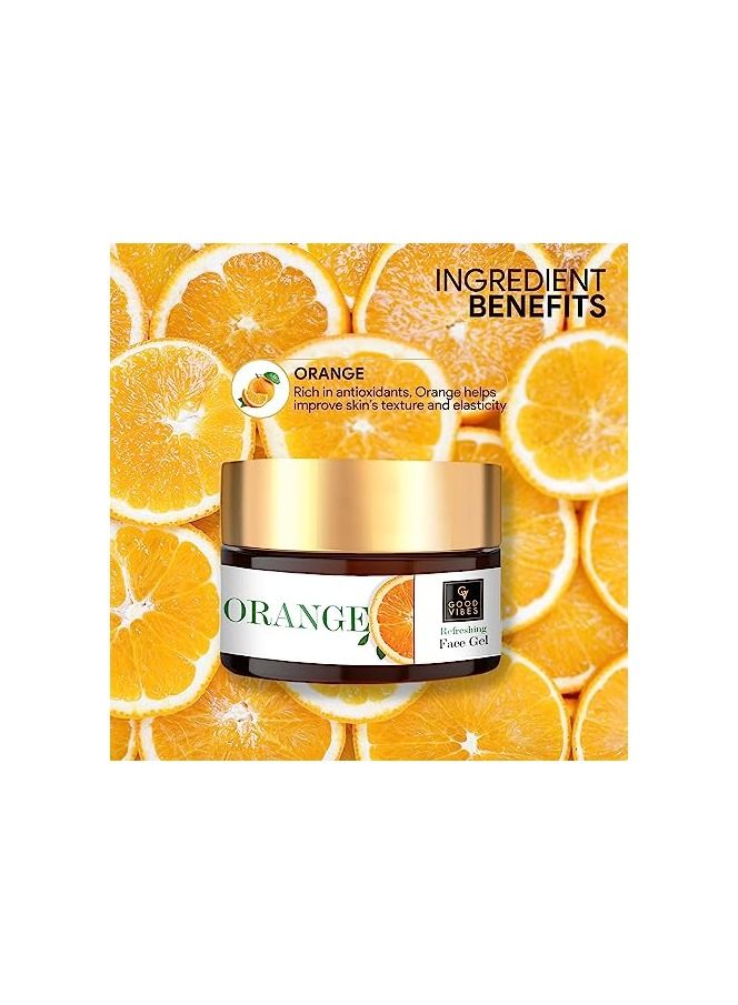 Good Vibes Orange Refreshing Face Gel 100 g