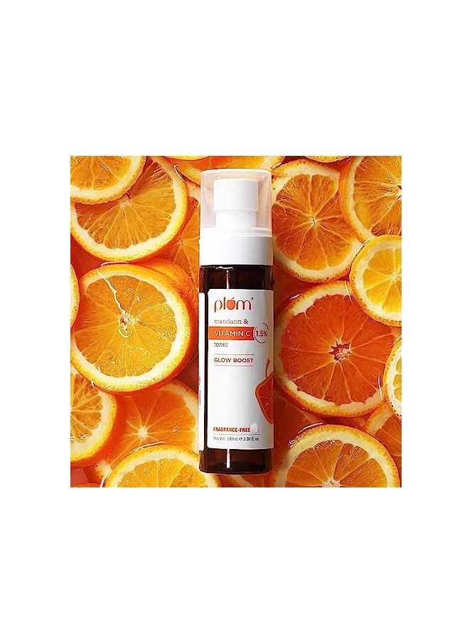 Plum 1.5% Vitamin C Toner with Mandarin for Glowing Skin