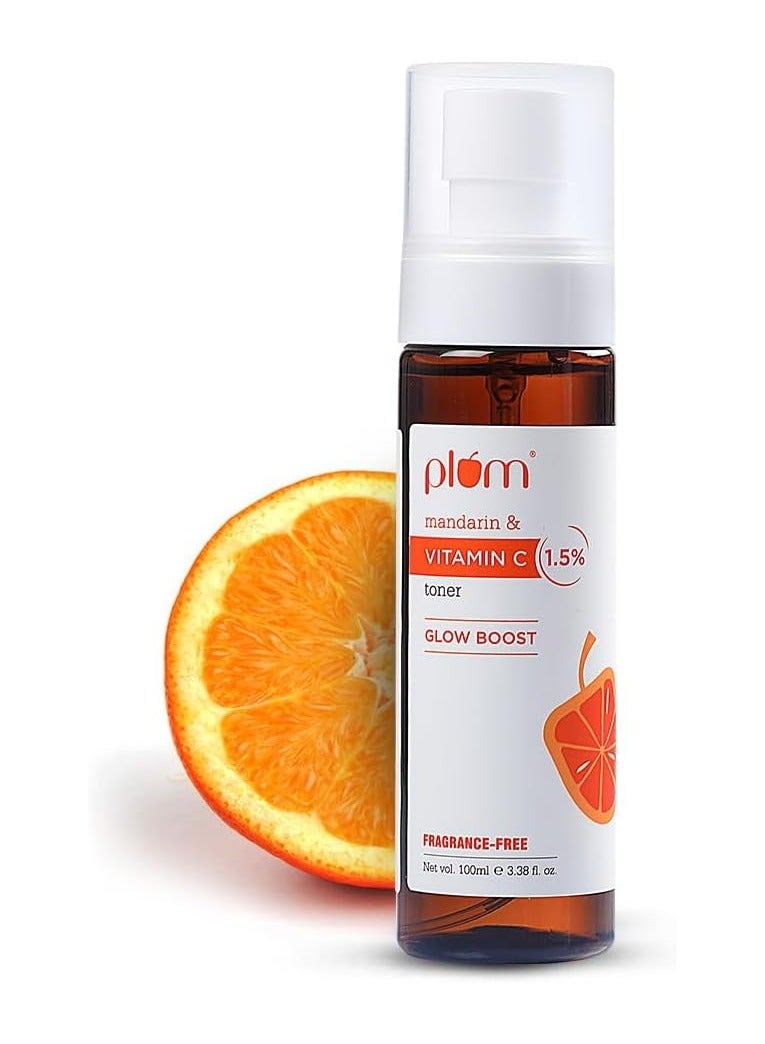 Plum 1.5% Vitamin C Toner with Mandarin for Glowing Skin