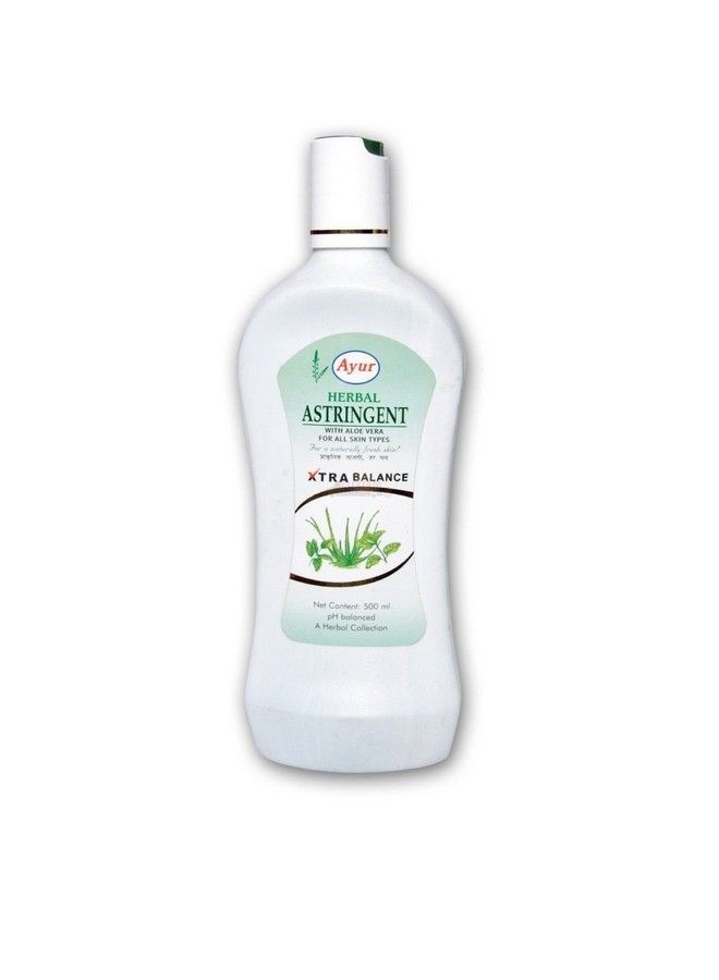 Herbals Astringent With Aloe Vera Soothing & Cooling Skin (500Ml)