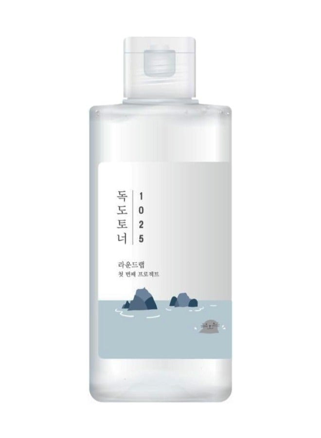 1025 Dokdo Toner 200ml, Exfoliate Dead Skin Cells, Replenish Skin with Long Lasting Moisture, Hydrating