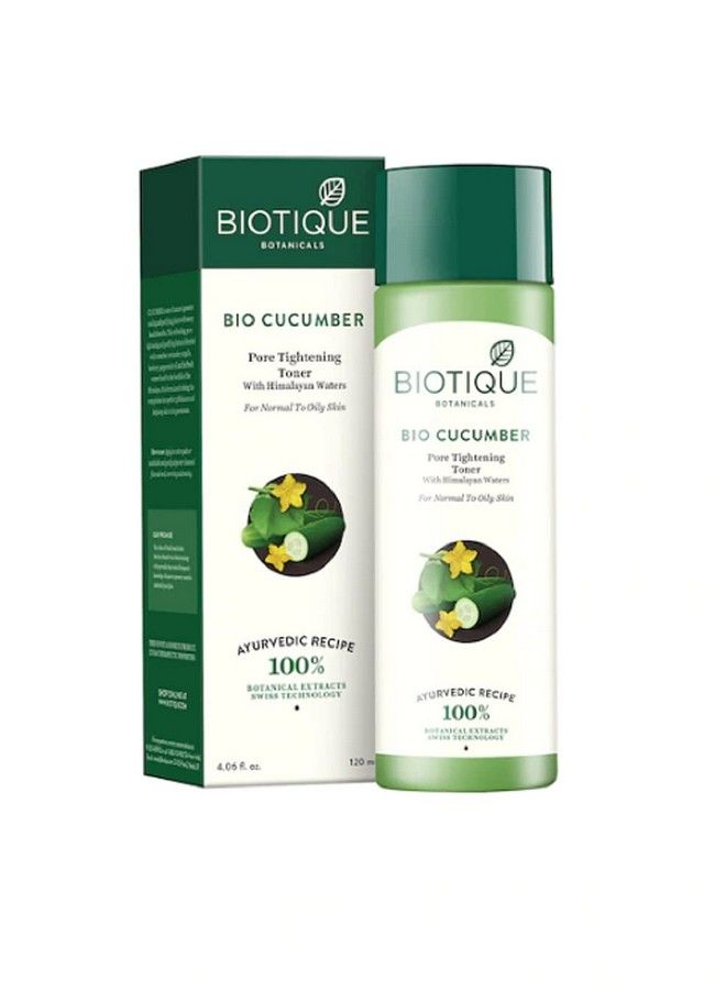 Bio Cucumber Pore Tightening Toner 120Ml;Bio Morning Nectar Flawless Skin Lotion120 Ml;Set Of 2 Items