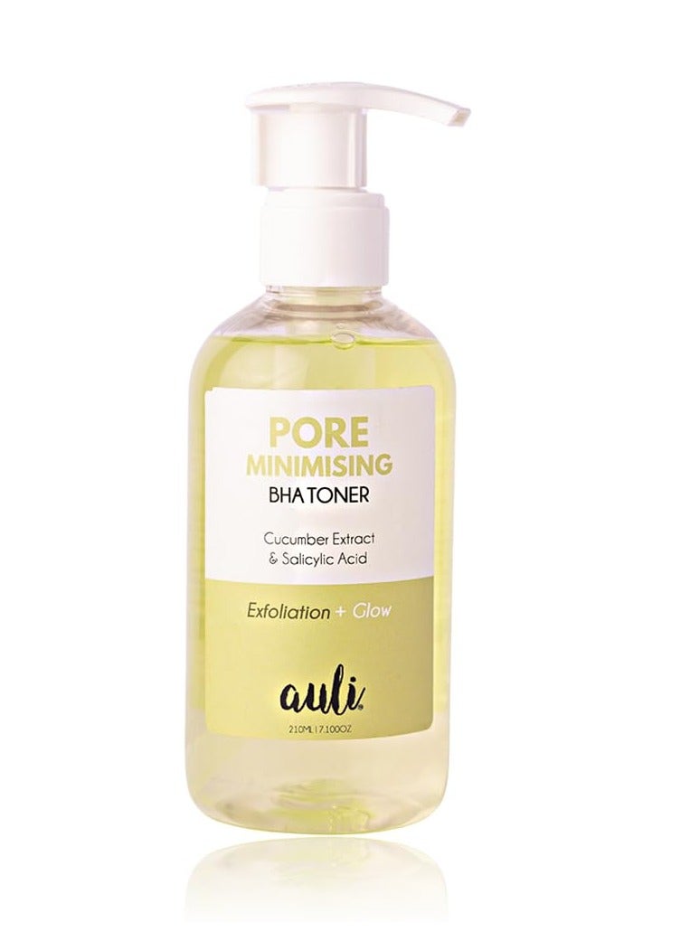 Auli Pore Minimising BHA Toner for All Skin Types 210ML