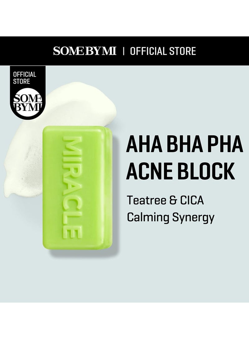 Aha-Bha-Pha 30 Days Miracle Cleansin G Bar Green 106grams