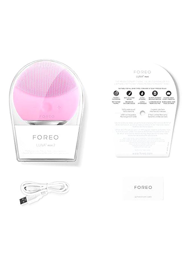 Luna Mini 2 Facial Cleansing Brush Pearl Pink