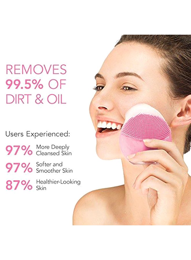 Luna Mini 2 Facial Cleansing Brush Pearl Pink