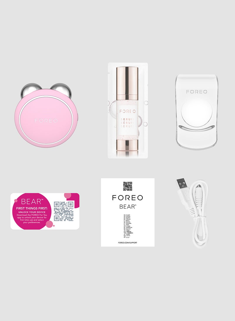 Bear Mini Facial Toning Device Pink