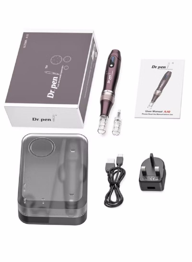 Dr.pen A10 Microneedling Pen Wireless Electric Derma Pen with 2 Replacement Cartridges