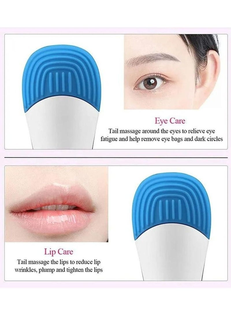 Facial Cleansing Brush Waterproof Electric Reachargeable Face Cleansing Brush Device for Deep Cleaning Gentle Skin Care Brush