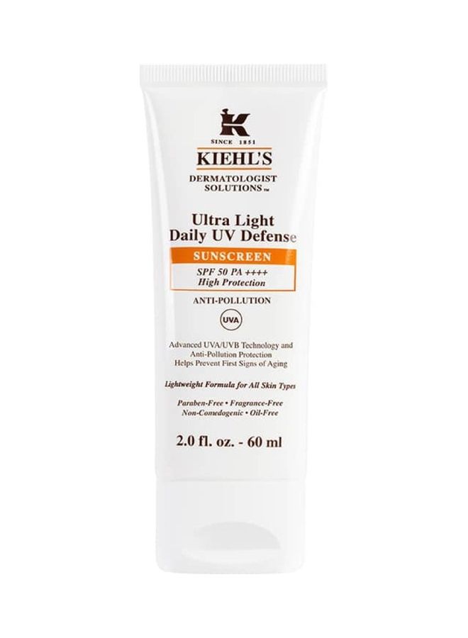 Ultra Light Daily UV Defense Sunscreen 60ml