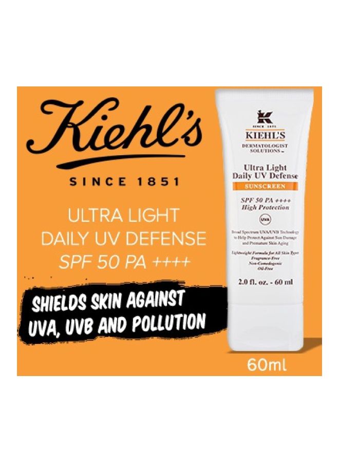 Ultra Light Daily UV Defense Sunscreen 60ml