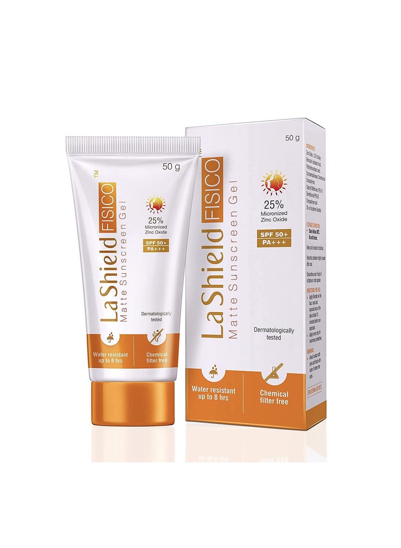 Fisico SPF 50 Mineral Based Sunscreen Gel 50 Grams