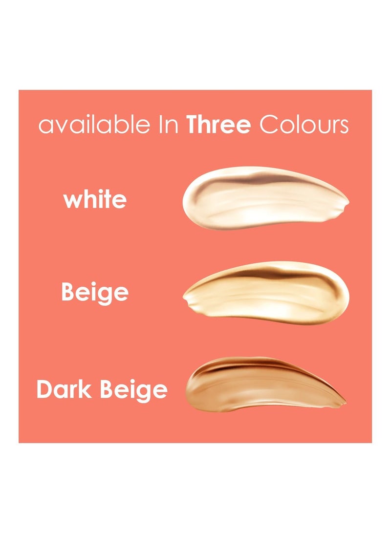 Sunblock SPF50+ dark beige color 50gm