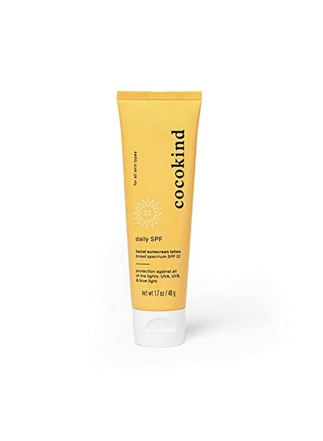 Daily Spf Face Sunscreen Mineral Sunscreen With Zinc Oxide Unscented Reef Safe Sunscreen With Spf 32 Protection