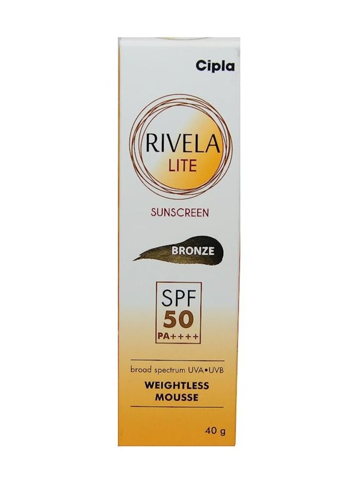 Rivela Lite Sunscreen Bronze SPF 50