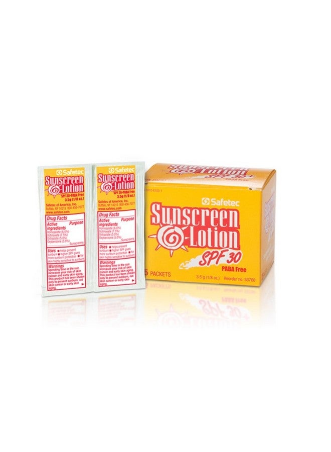 Afetec Sunscreen Lotion 3.5 Gram Packets Spf 30 (Box Of 25)