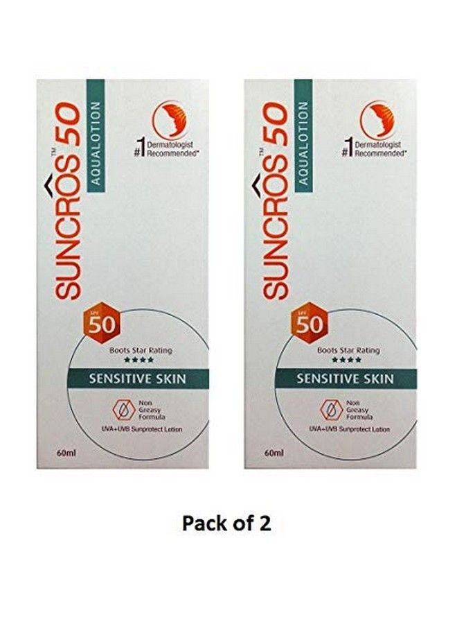 50 Aqualotion Spf50 (60 Ml) (Pack Of 2)