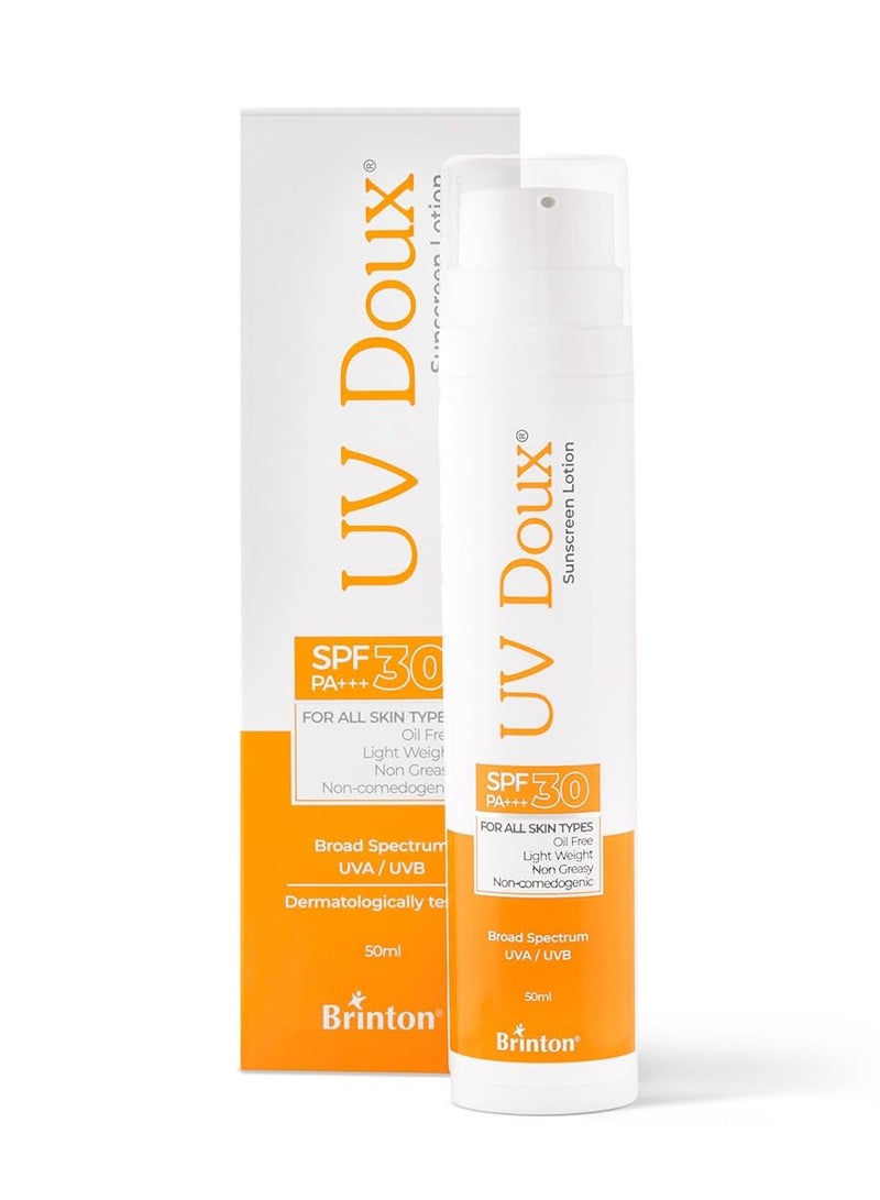 Brinton UvDoux Sunscreen Lotion with SPF 30 50ML