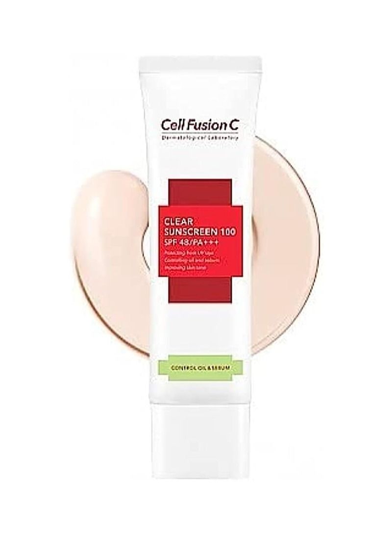 Cell Fusion C Advanced Clear Sunscreen 100 SPF48 50 ml