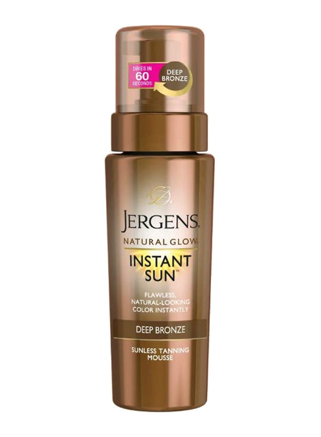 Natural Glow Instant Sun Self Tanner Deep Bronze