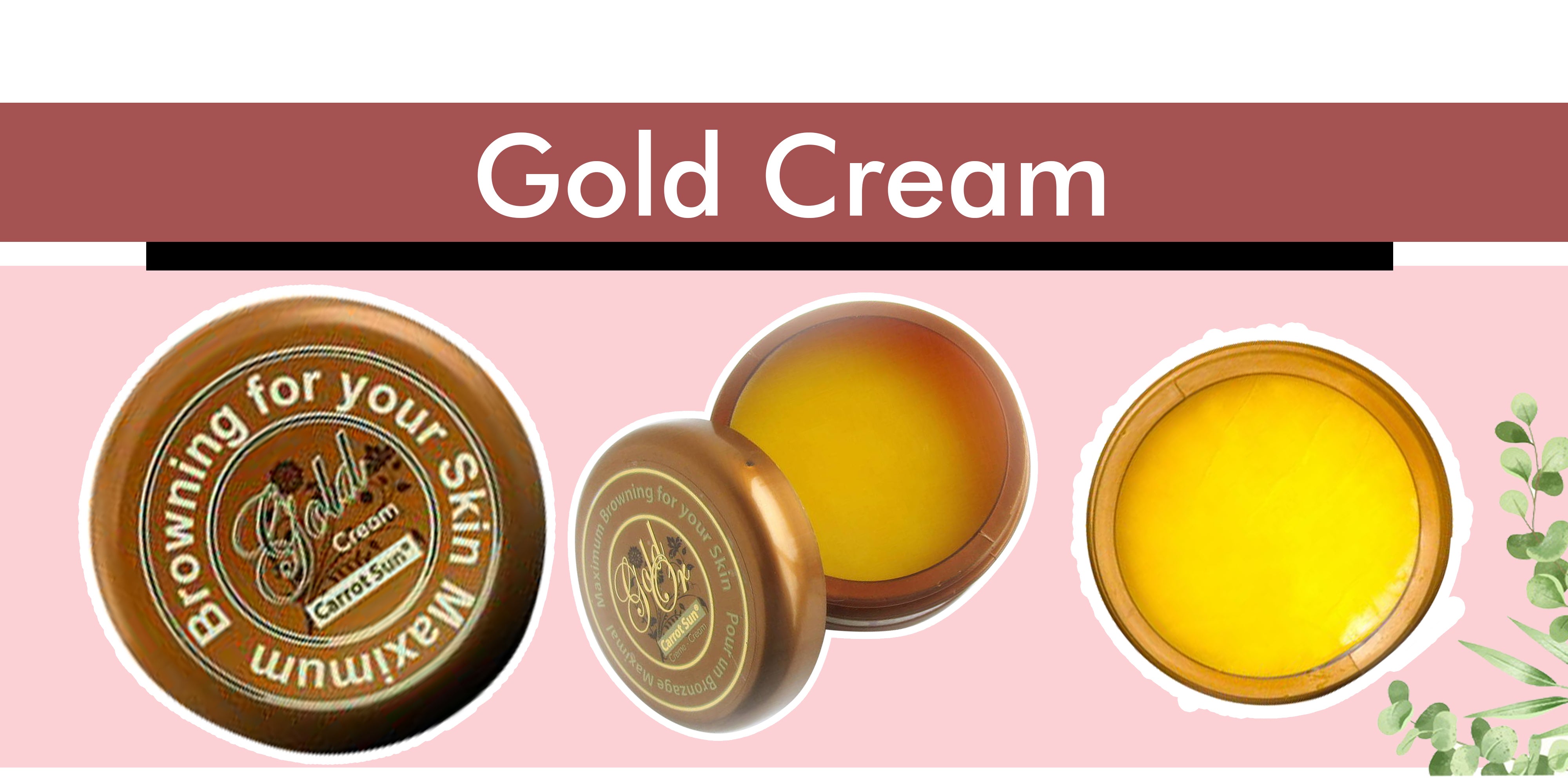 Gold Sun Tan Cream 350ml