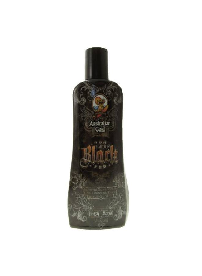 Sinfully Black 15X Deep Dark Bronzing Tanning Lotion 8.5 Ounce