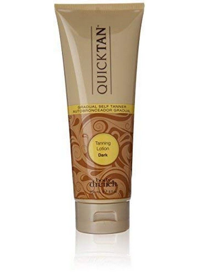 Quick Tan Dark Gradual Self Tanning Lotion 236Ml By