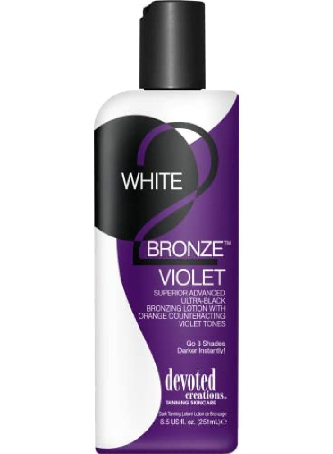 White 2 Bronze Violet Black Bronzer 85 Oz