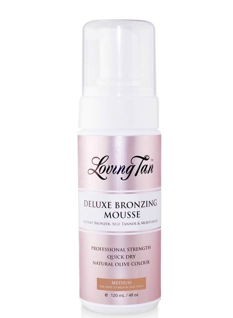 DELUXE BRONZING MOUSSE 120ML (VARIOUS SHADES)
