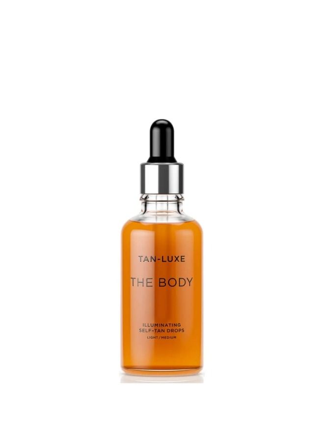 THE BODY ILLUMINATING SELF-TAN DROPS 50ML - LIGHT/MEDIUM