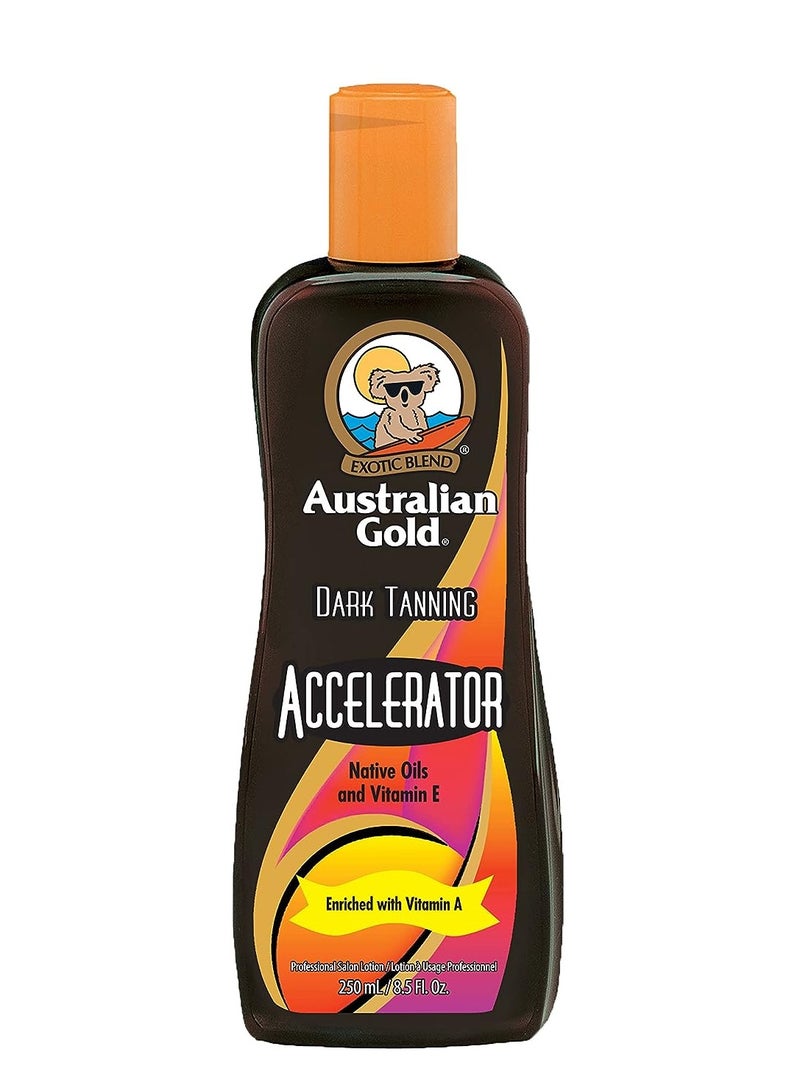 Australian Gold Dark Tanning Accelerator Lotion, 8.5 Fluid Ounce