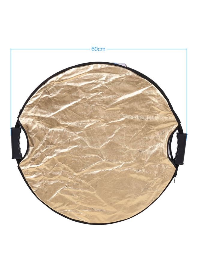 5-In-1 Photography Collapsible Lighting Reflector Multicolour