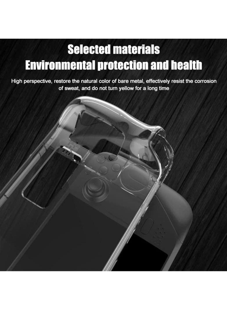 Clear Protective Case for Valve Steam Deck Crystal Pc Hard Dustproof And Drop-proof All Round Protection