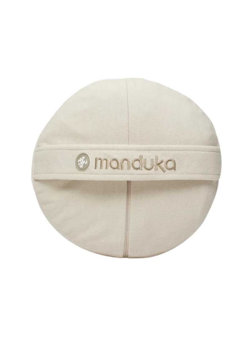 Manduka Enlight Round Bolster Sand Standard