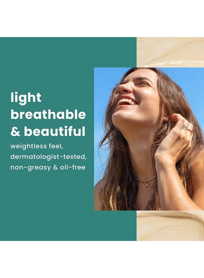 , SPF 30 Broad Spectrum Sunscreen, Silk Hydration Weightless Sunscreen Pack with 6oz Sunscreen Lotion and 1.7oz Sunscreen Face Lotion