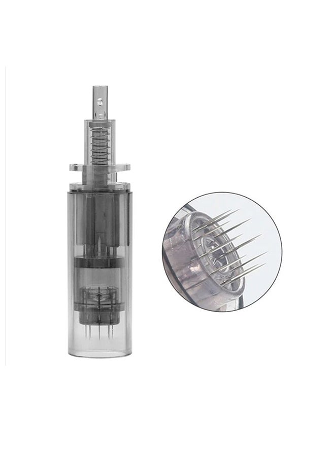 Needles Electric Derma Pen Needle Cartridges 12 Pin Needle Tips For Ultima A7 Auto Microneedle Therapy 10 Pieces