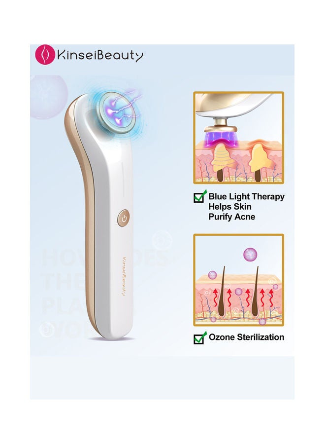 Blue Light Therapy  Acne Remover Gold