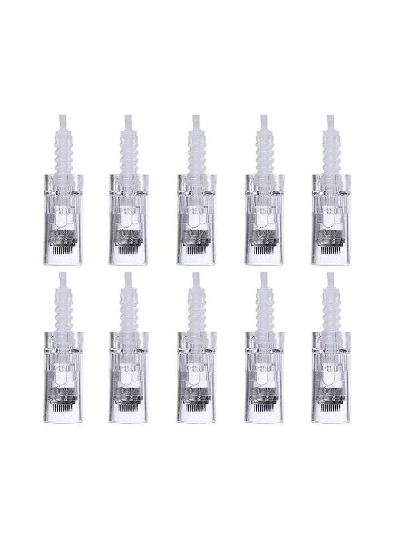 Ultima M5/M7/N2 Replaceable 12 Pins Cartridges  10Pcs-White